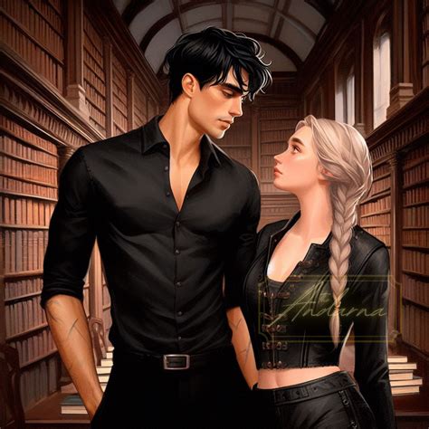 Xaden and Violet Comic Book Style by Andarna on DeviantArt