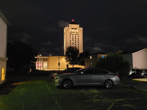Good Ole dramatic Student Holmes Center at night : r/NIU