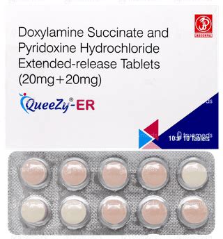 Queezy Er Tablet 10 - Uses, Side Effects, Dosage, Price | Truemeds