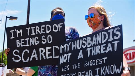 'We need to be allies': Hundreds peacefully protest for end to racism ...