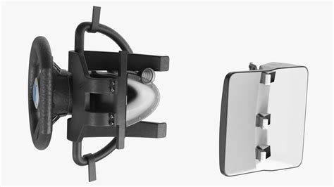 Racing Game Steering Wheel with Pedal 3D | 3D Molier International