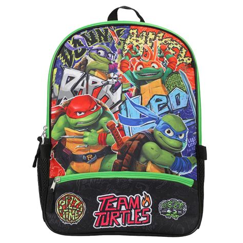 Teenage Mutant Ninja Turtles Backpack 5-Piece Set