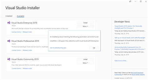 Image result for Create Installer Visual Studio 2019