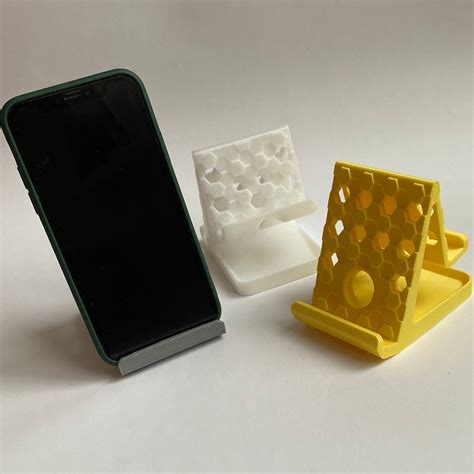 Phone Holder, Phone Stand, 3d Printed, Desktop Organization, Best Gift ...