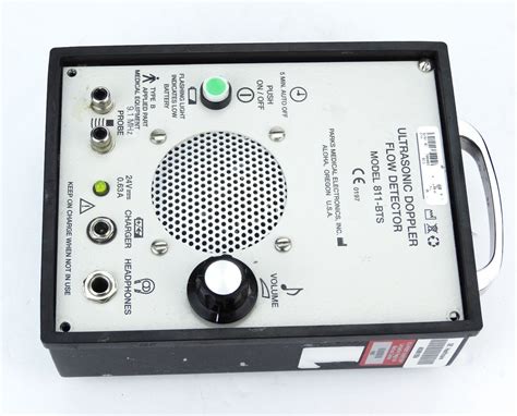 Parks Medical Electronics Ultrasonic Doppler Flow Detector 811-BTS 9.1 ...