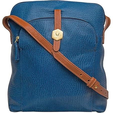 Hidesign Women's Sling Bag (Blue) : Amazon.in: Shoes & Handbags