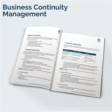 Business Continuity Management Plan Examples 的图像结果