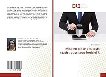 Amazon.in: Buy Mise en place des tests statistiques sous logiciel r ...