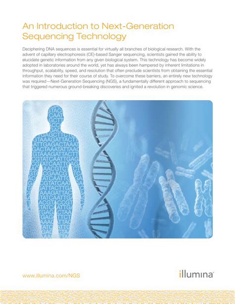 Next Generation Sequencing Introduction 的图像结果