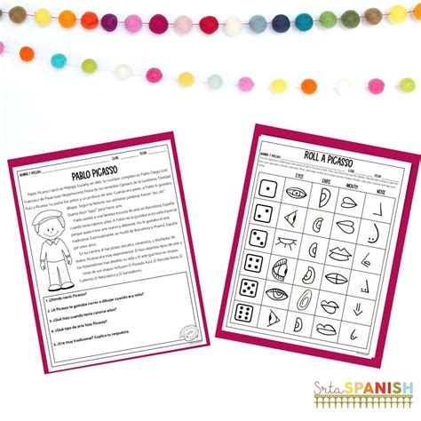 Drawing in Spanish - Srta Spanish