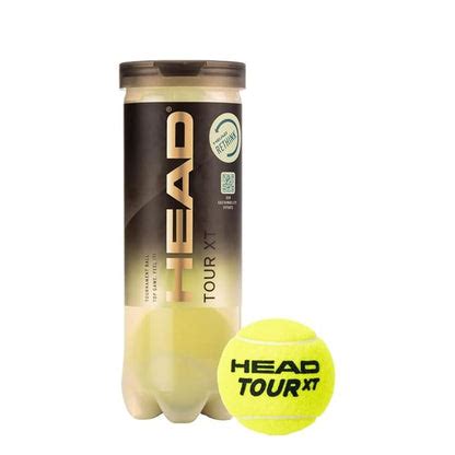 HEAD Tour Xt Tournament Grade Tennis Ball 1 Can|3 Balls (3 Balls/Can ...