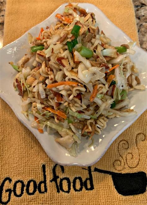 Mom's Asian Ramen Coleslaw - The Cookin Chicks | Ramen coleslaw ...