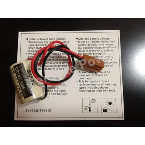 Limno2 Programmable Logic Controller Battery - VARTA CRAA Lithium ...