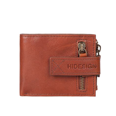 Explore Hidesign Uncle Ho W1 Men's Tan Bi-Fold Wallet