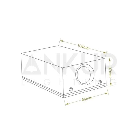 ANKUR 2-WAY UP AND DOWN FLAT OUTDOOR WALL LIGHT at the lowest price in ...