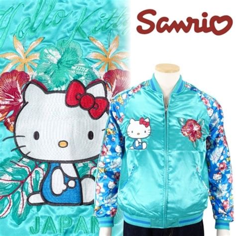 HKSJ-504 ハローキティプリント袖スカジャン | io・琳派