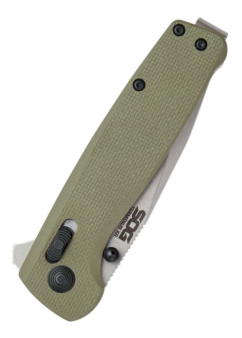 Folding Knife Terminus XR, Olive, SOG | Battle-Merchant ⚔