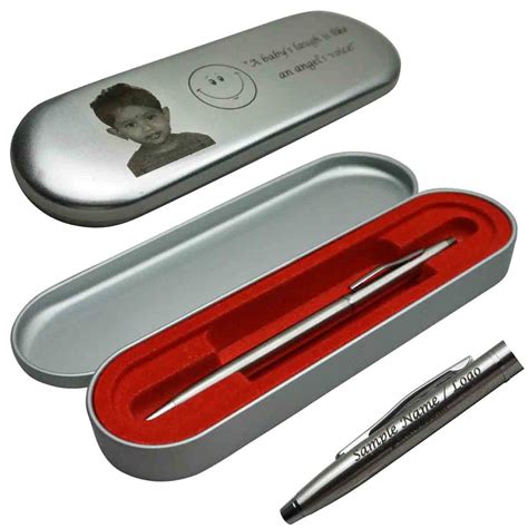 penhouse_M3SS - Silver Body and Silver Trim Twist Ball pen with ...