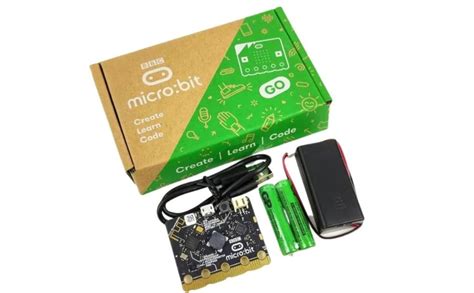Robocraze BBC Micro:bit V2.2 Go Pocket-Sized Codeable Computer Kit ...