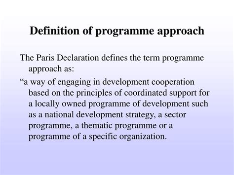Image result for Programme Approach Logo