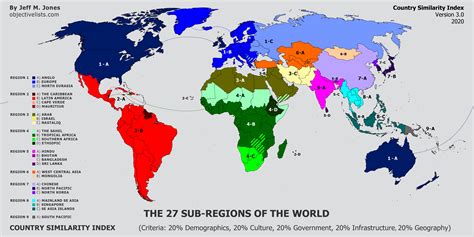 World Regions 的图像结果
