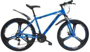 SAC MTB X-Men 29T Mountain Bicycle Front Shocker for Men, Boys (Blue ...