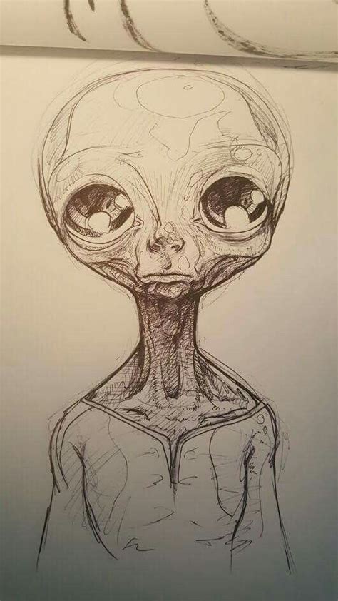 Alien Drawing Scary 的图像结果