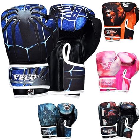 Buy VELO. Kids Boxing Gloves Junior Mitts Children 6oz, 4oz Training ...