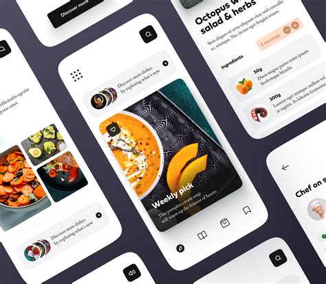 Food Recipe — Mobile App UI Design by Pixco | Figma Template