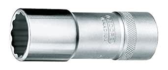 Gedore D19L21 1/2 21 mm 12 Hex Screws Long Socket - Silver : Amazon.in ...