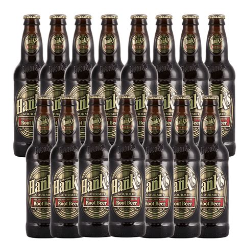 Hank's Genuine Gourmet Root Beer, 12 fl oz Bottles – Premium Craft Soda ...