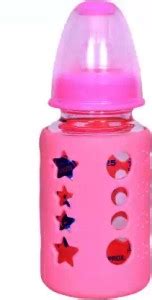 Drake Premium Quality Anti-Colic, Clear Glass Baby Feeding Bottle with ...