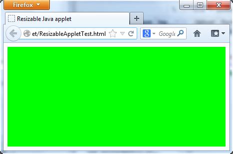Image result for Java Applet Window