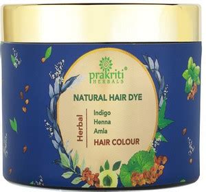 Prakriti Herbals Premixed Indigo Henna Amla Natural Hair colour 80g ...