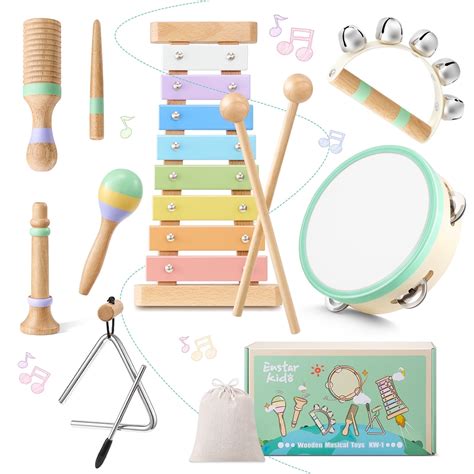 Image result for Wooden Musical Instruments Toy