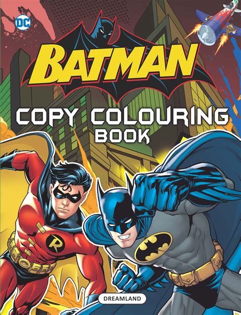 Batman Copy Colouring Book – Tinycubs
