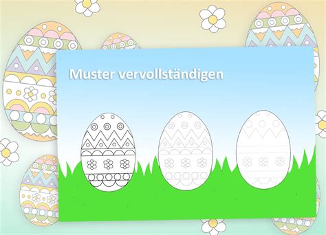 Muster vervollständigen - Kreative Beschäftigungen