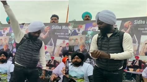 Sidhu Moose Wala's international fan pays tribute to late Punjabi ...