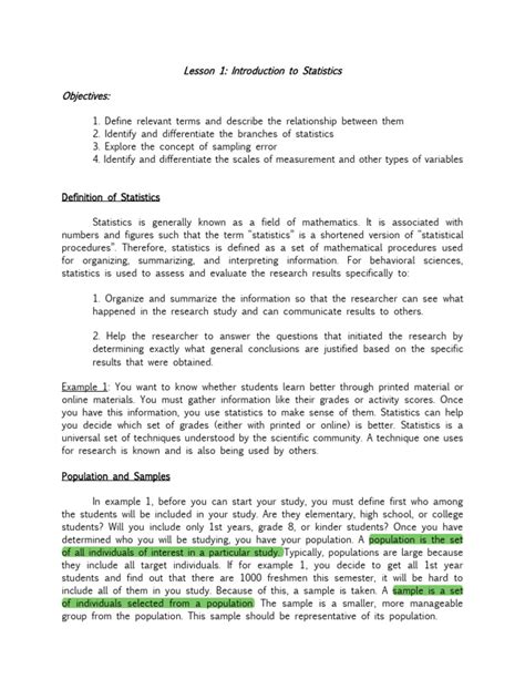 Introduction to Statistics Lecture Notes 的图像结果