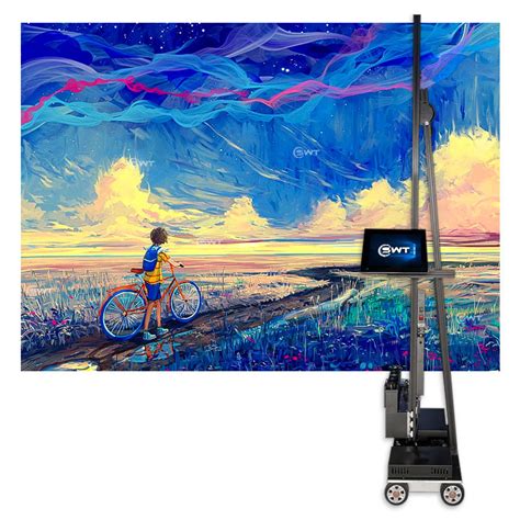 Automatic Wall Floor 3D Printer Robot Wall Printer Painting Machine ...