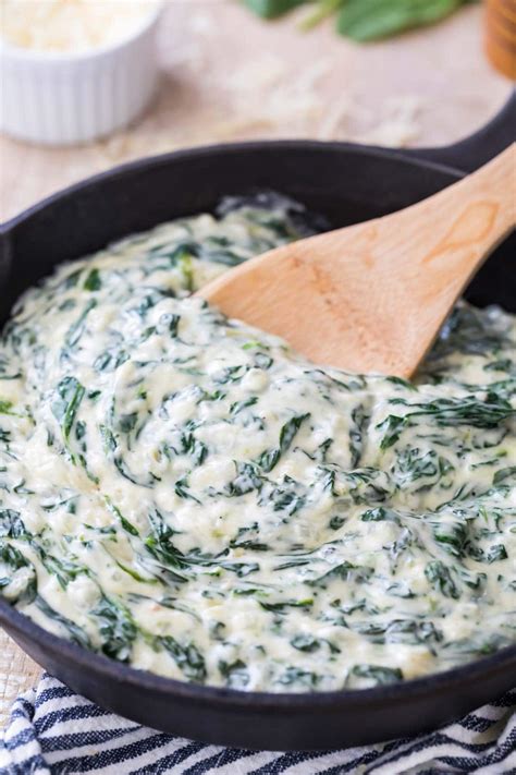 Easy Creamed Spinach Recipe