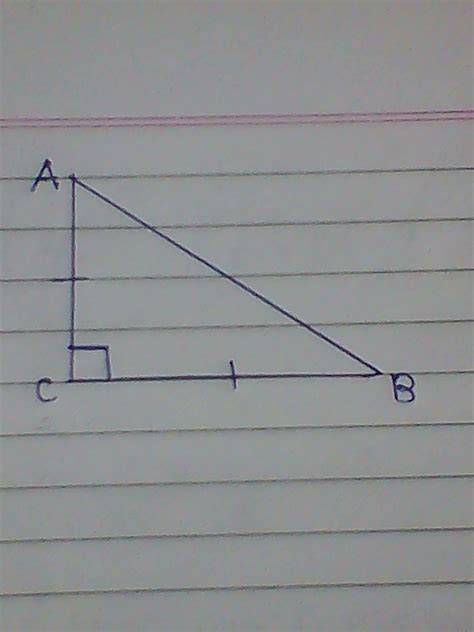 in an isosceles triangle ABC if AC is equal to BC and AB square is ...