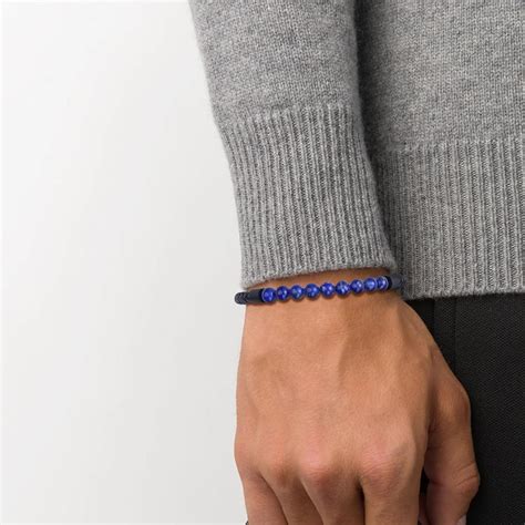 COAI Men's Crystal Bracelet, Stone Beaded Leather India | Ubuy