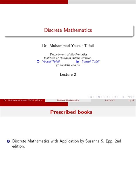 Image result for Discrete Math Lectures