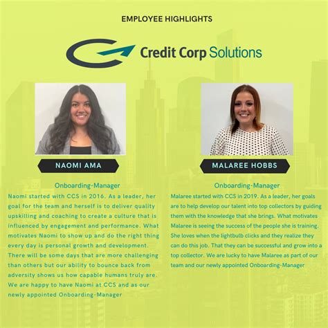Credit Corp Solutions on LinkedIn: Our new Credit Corp Leaders!