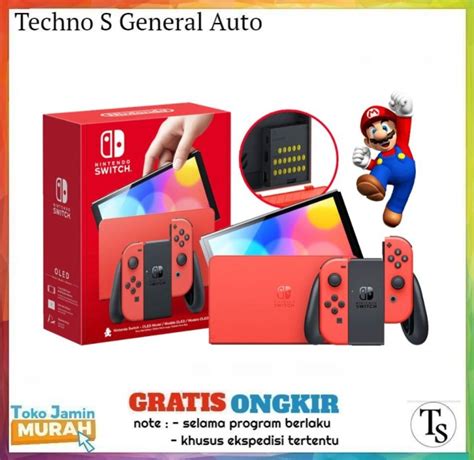 Promo Nintendo Switch OLED Mario Red Edition - Switch Oled Mario ...