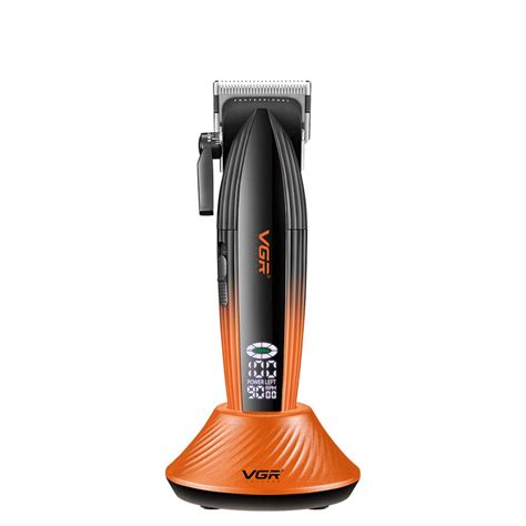 Vgr v-889 professional hair clipper with led display 9000 rpm ceramic ...