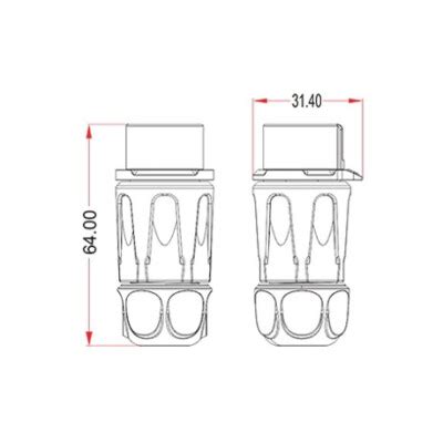 LP-20-C07PP-01-001 7-Pin Waterproof Connector - Male Motorobit ...