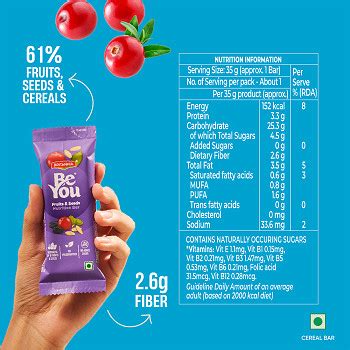 Buy Britannia Be You Fruits & Seeds Nutrition Bar Online at Best Price ...