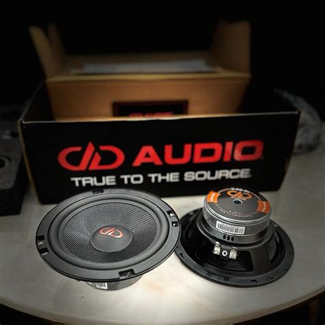 DD Audio E-C6.5a Component Speakers - 80W RMS, 600W Peak Power, 6.5 In ...